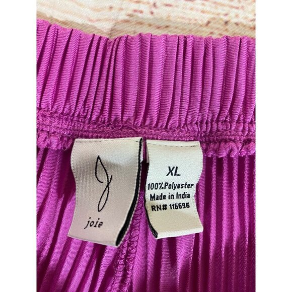 NWT Joie Women's Pink Ribbed Light Weight Sleep Shorts - XL - Picture 8 of 9